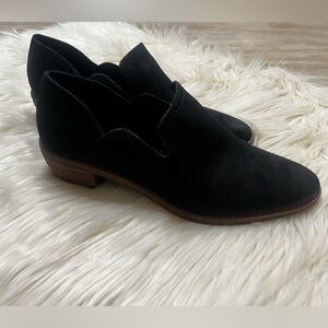 Chelsea and Violet Black Leather Shoes
